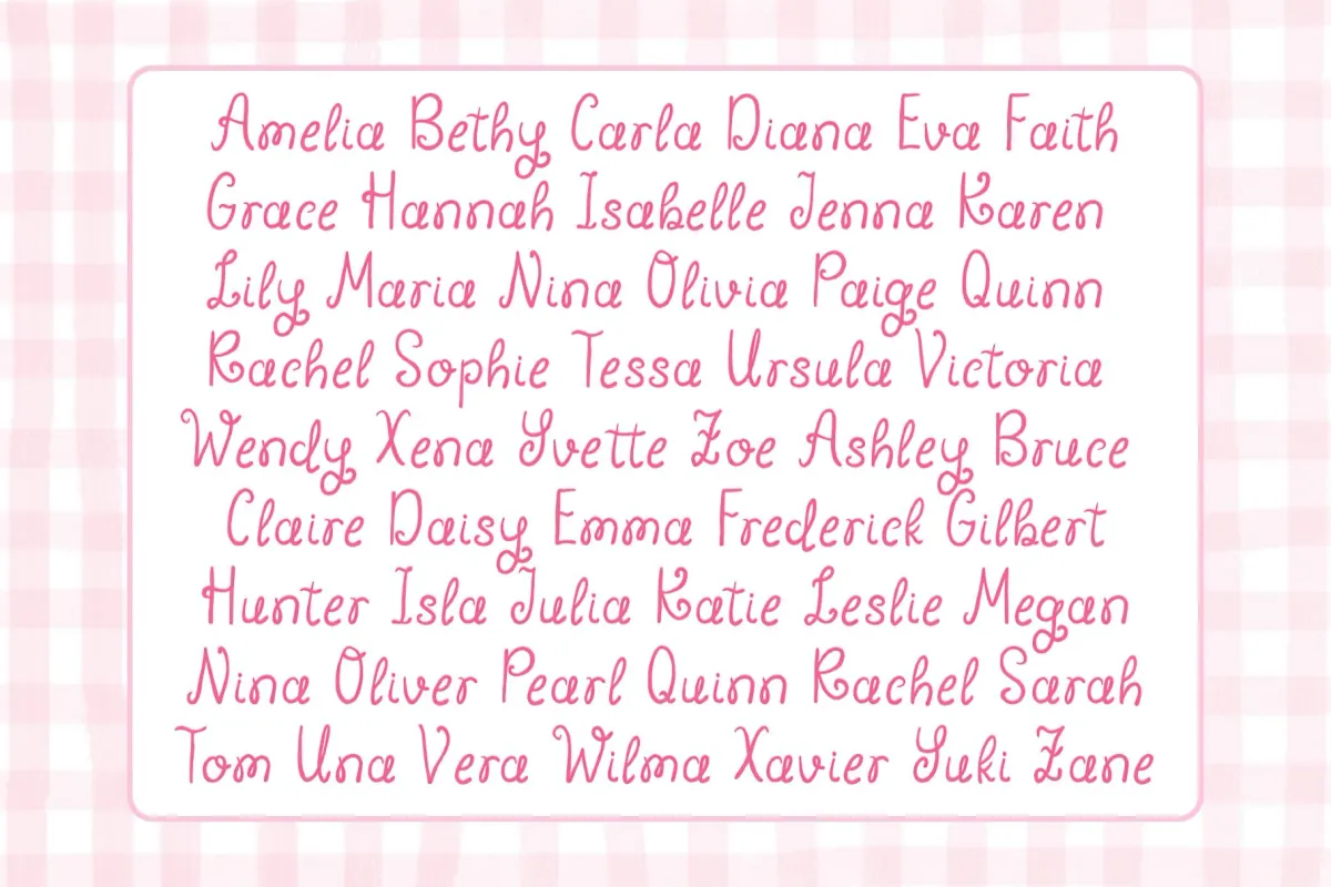 Whimsy Brides - Whimsical Curly Font