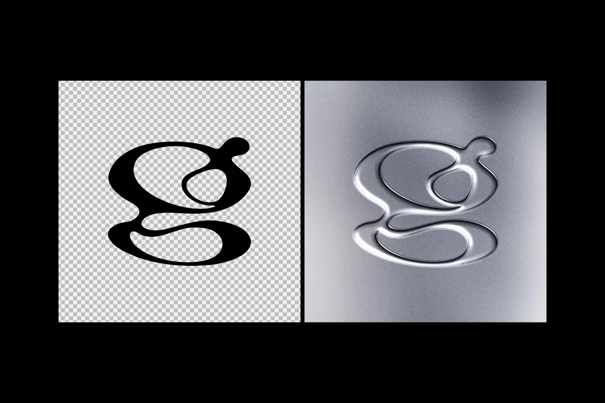 Metal Emboss Text Effect