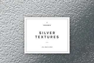 Sparkly Silver Foil Textures