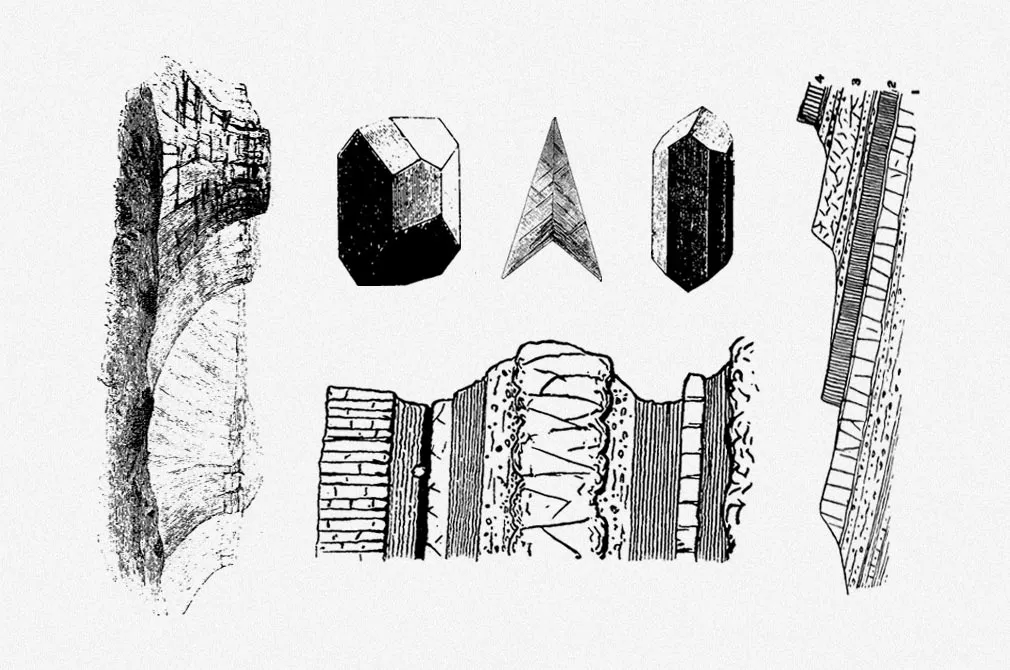 Gems & Stones Vector Illustrations Set