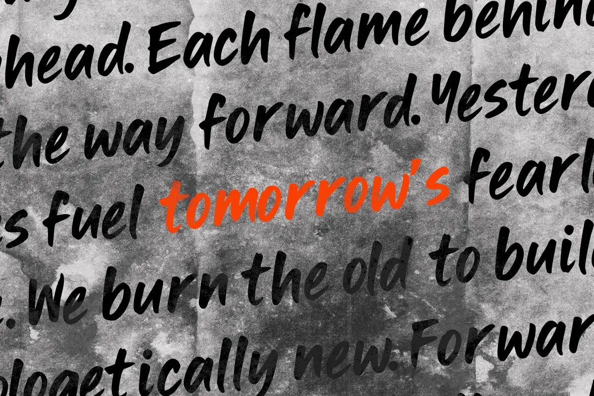 Blazenta - Display Brush Font