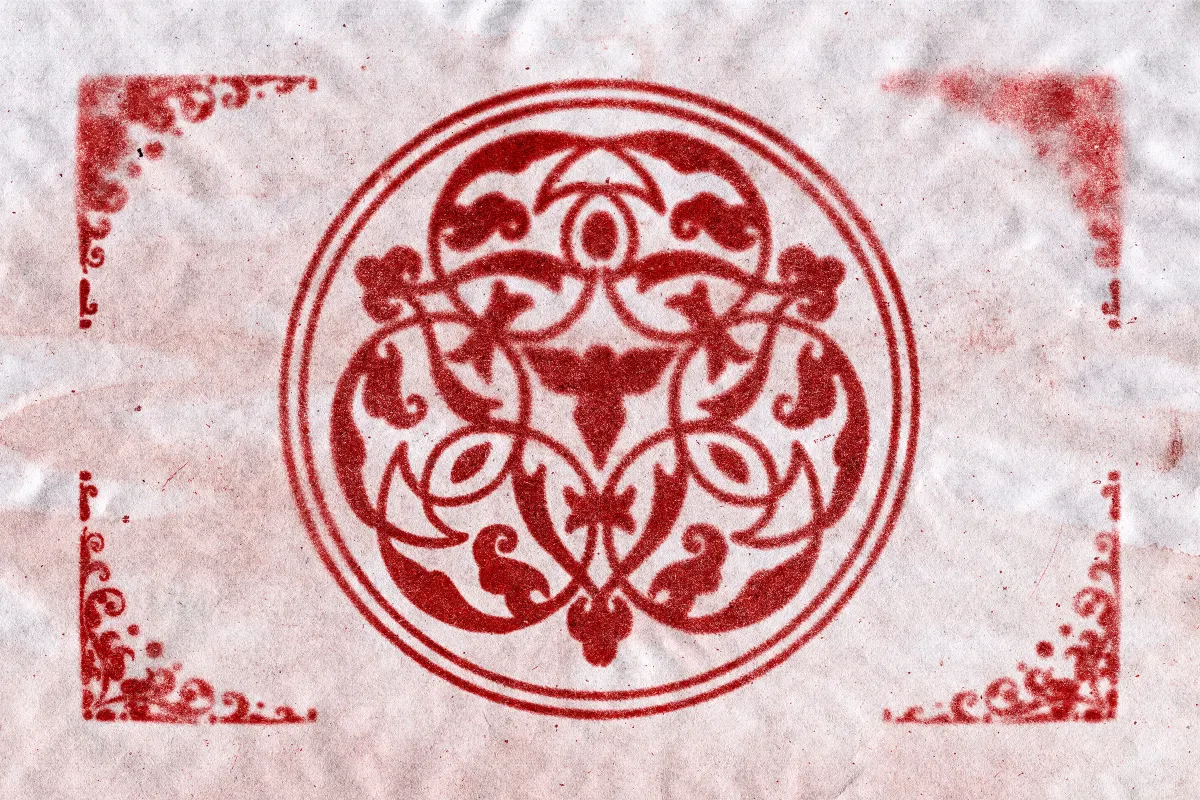 Paper Red Stamp Text Effect