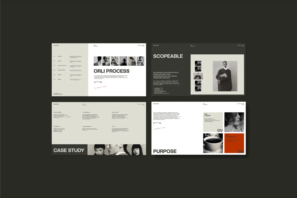 ORLI | Brand Proposal Template