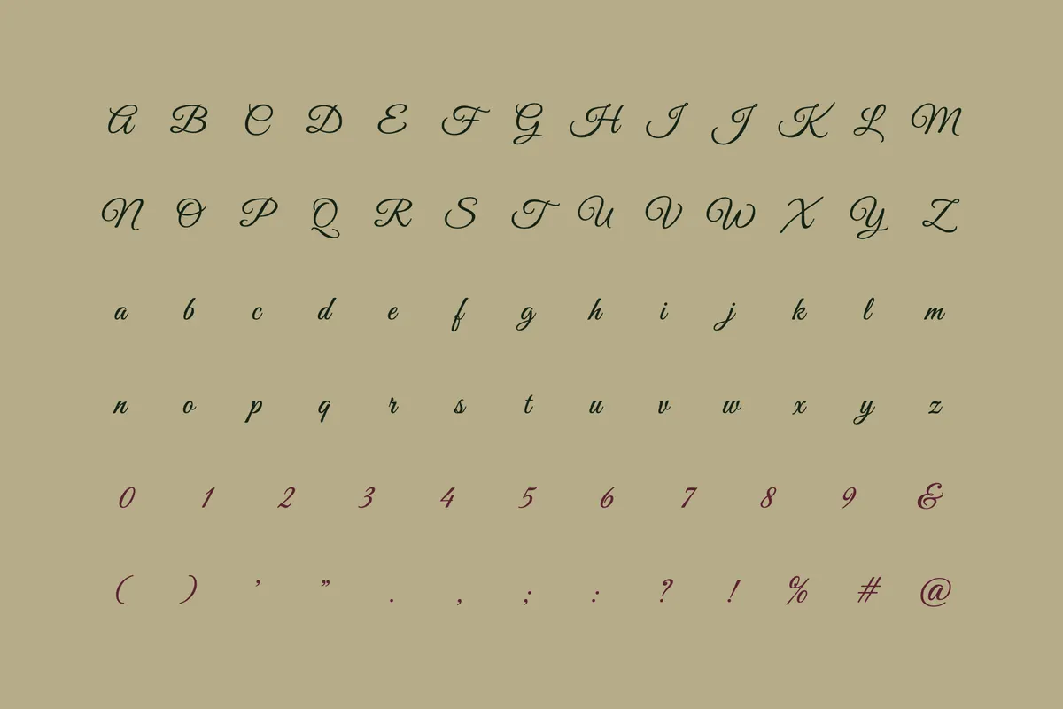 Great Vibes — Free Wedding Calligraphy Font