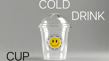 Cold Drink Cup Mockup