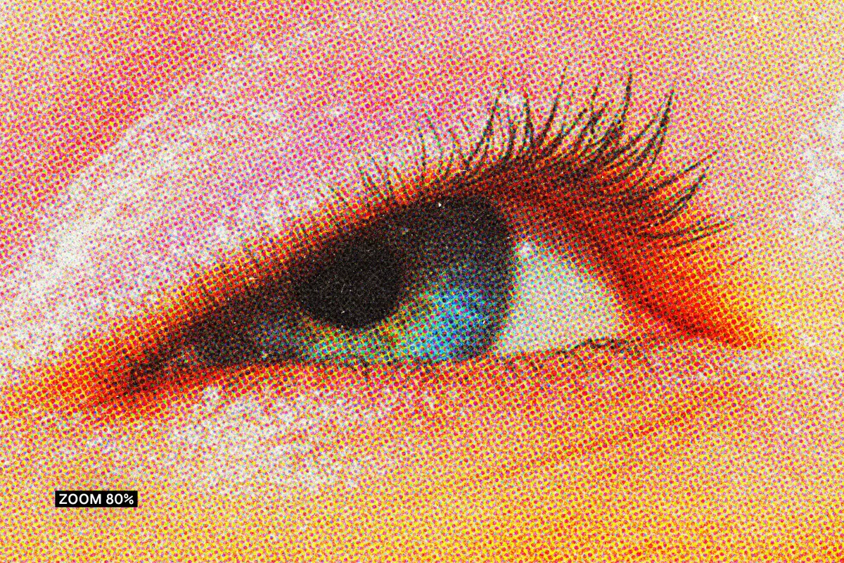 Vivid Color Halftone Photo Effect | Pixelbuddha