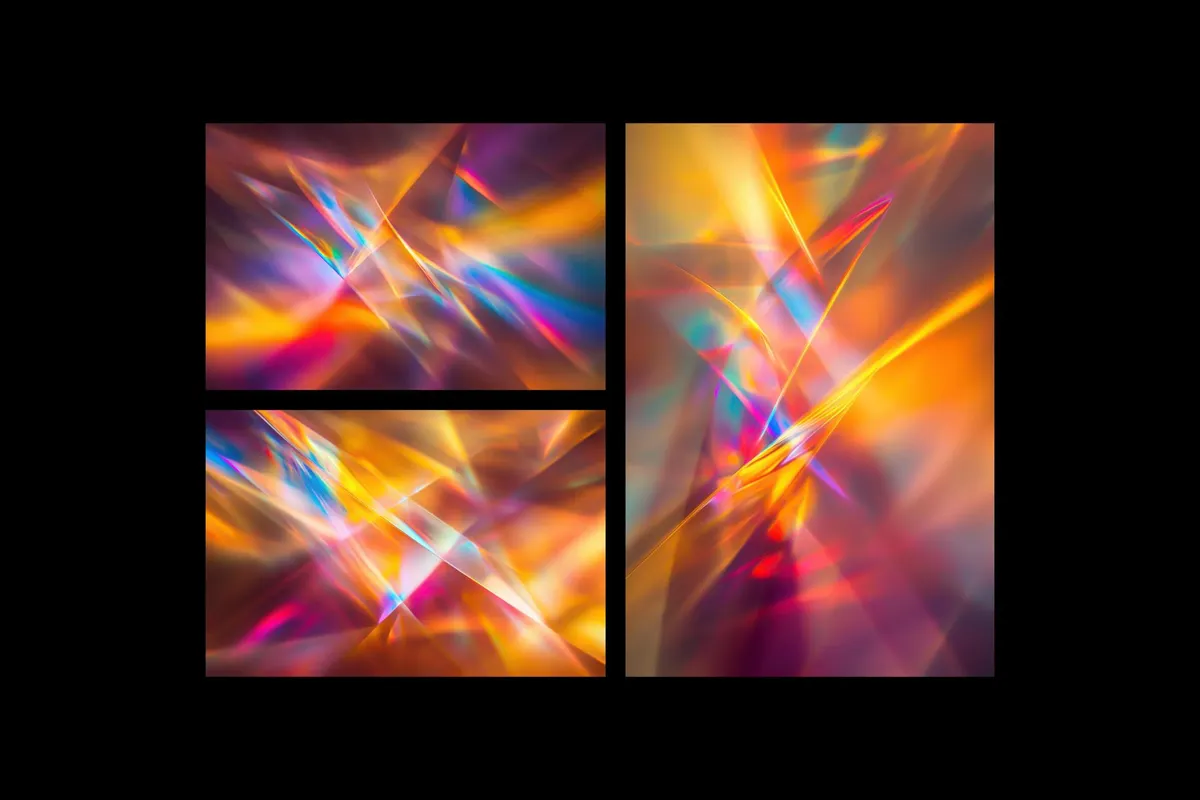 Abstract Prism Textures