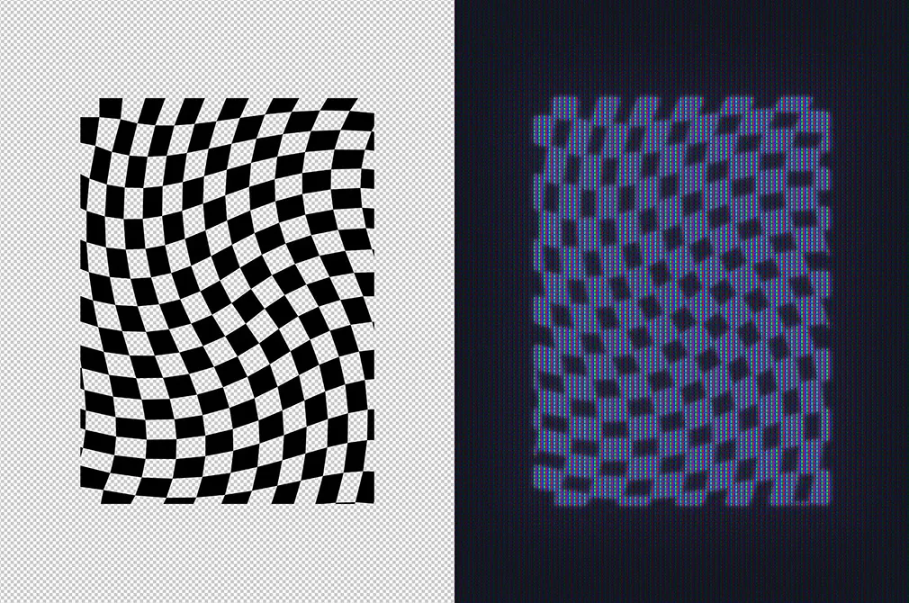 Vintage Monitor Effect