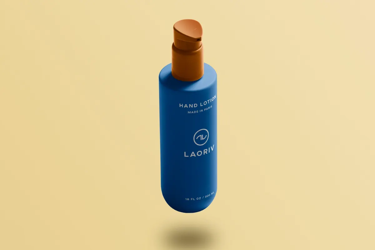 Matte Pump Bottle Mockup