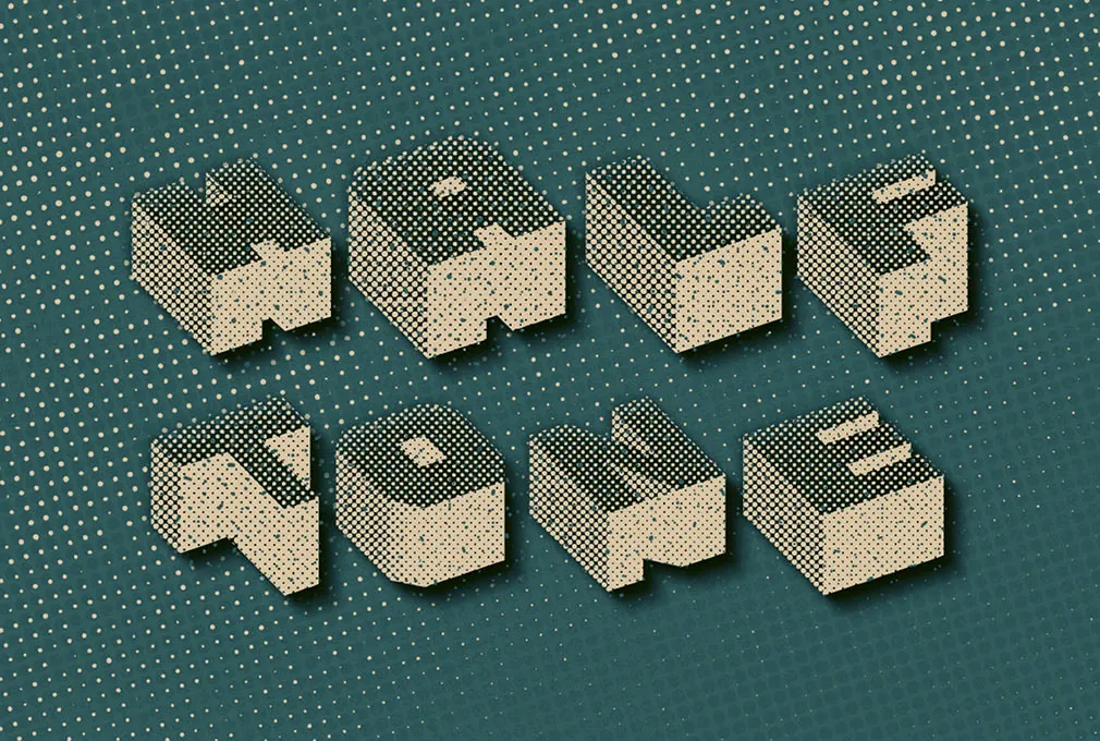 Halftone Textures Collection