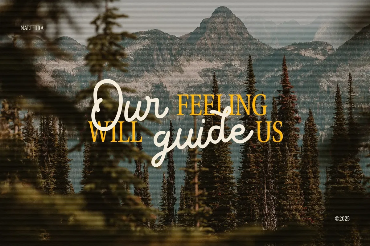 Nalthira - Monoline Cursive Script Font
