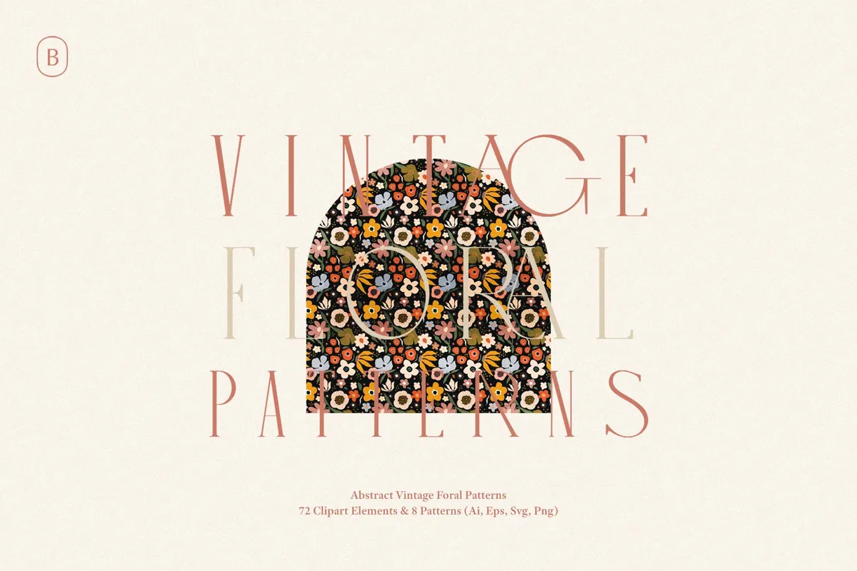 Vintage Flower Patterns