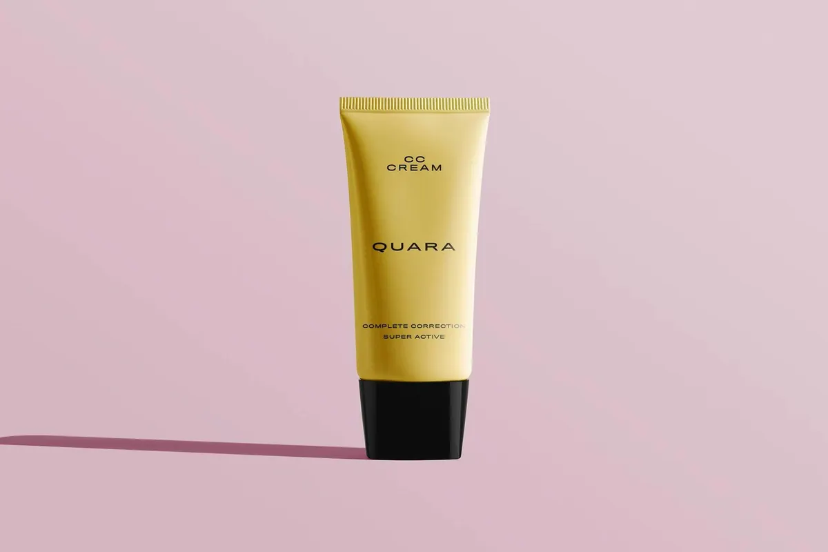 Hand Cream Tube Mockup