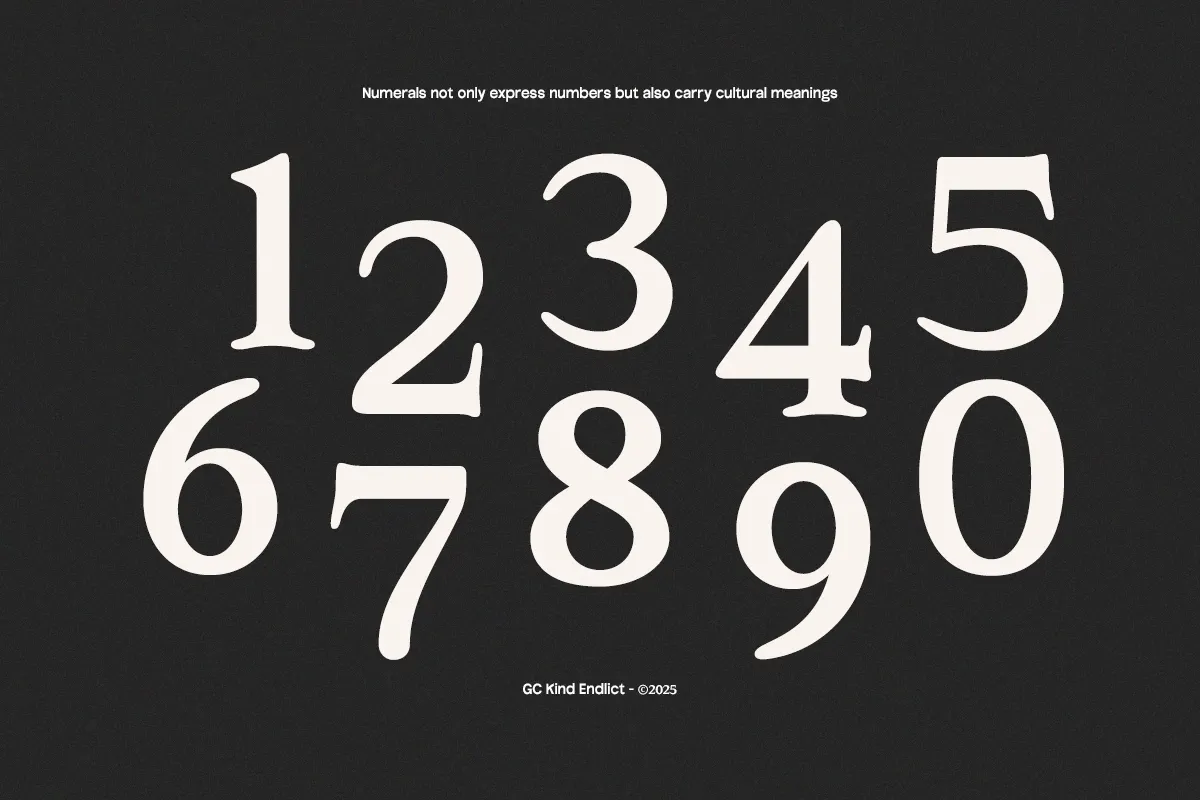 GC Kind Endlict – Elegant RetroSerif