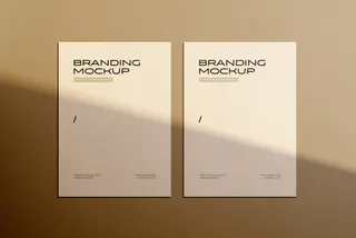 Branding Identity Letterhead Mockup