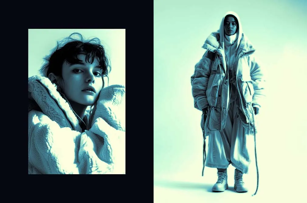 Frozen Y2K Photo Effect