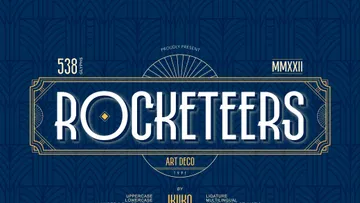 Rocketeers — Art Deco Font