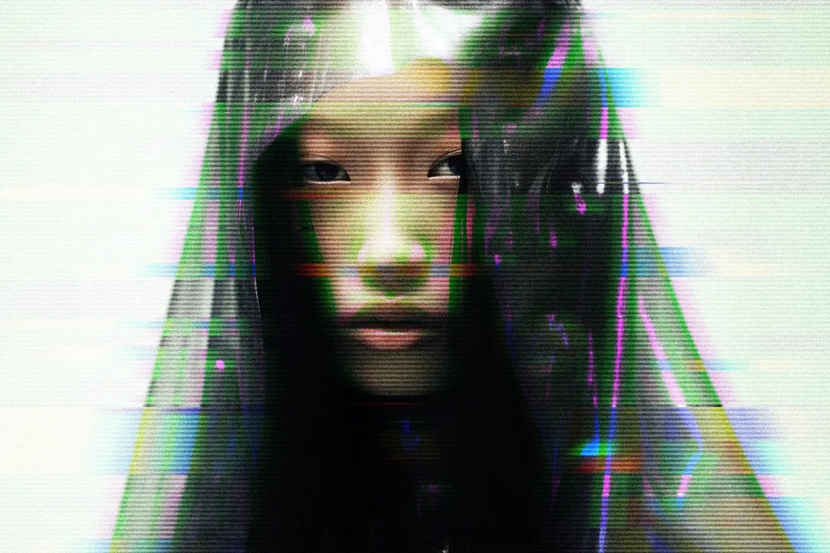 Blurred Glitch Photo Effect