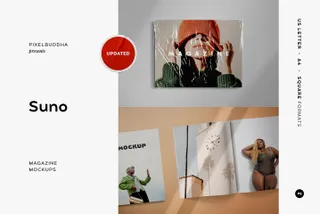 Suno Magazine Mockup Kit