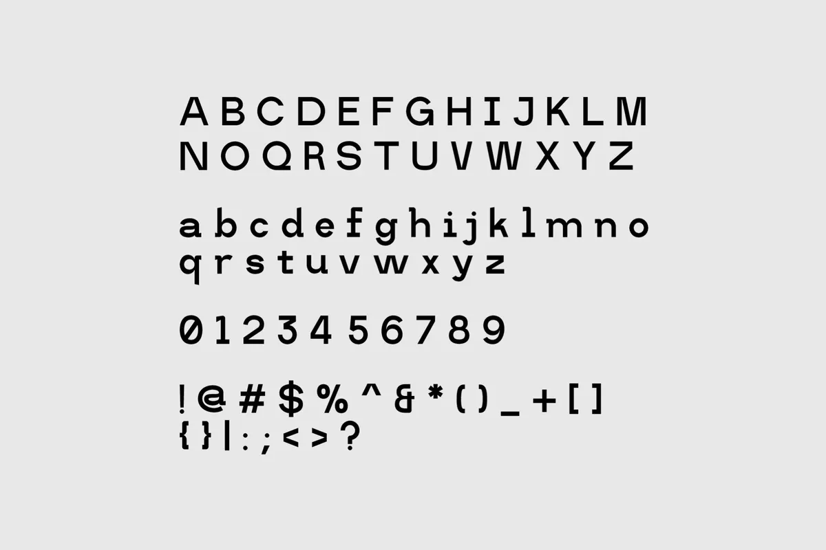 Migu Mono - Monospace Display Font