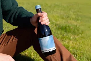 Wine Bottle Mockup
