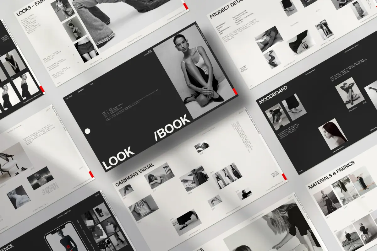 RUBE - LookBook Presentation Template