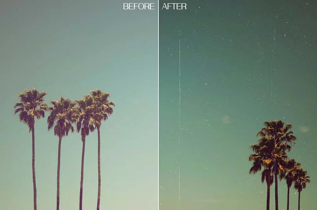92 Retro Film Grain Textures