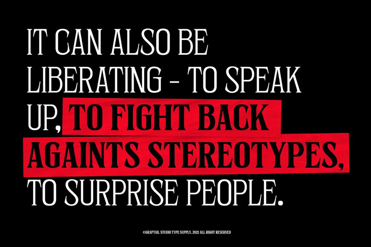 Sernes — Display Font