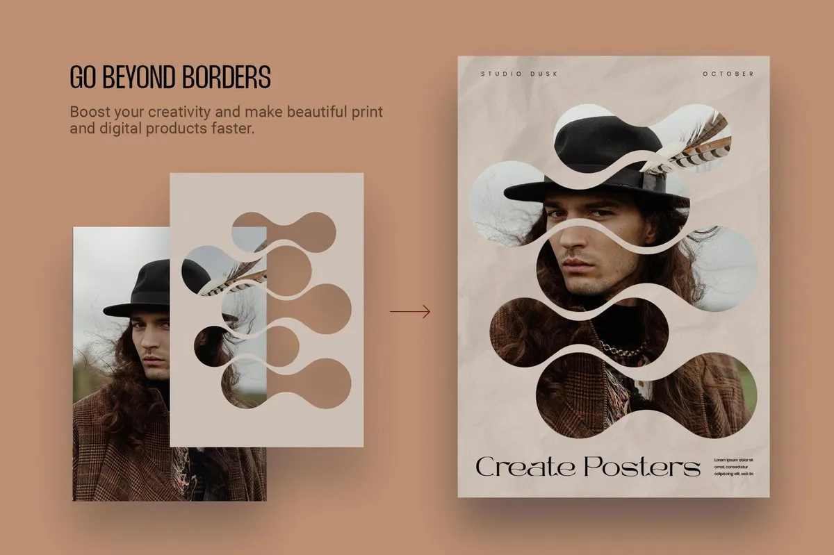 Geometric Masks Collection