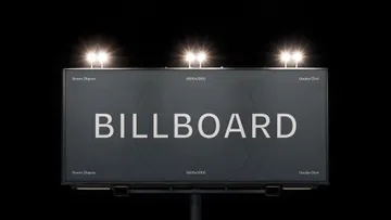 Nighttime Billboard Mockup