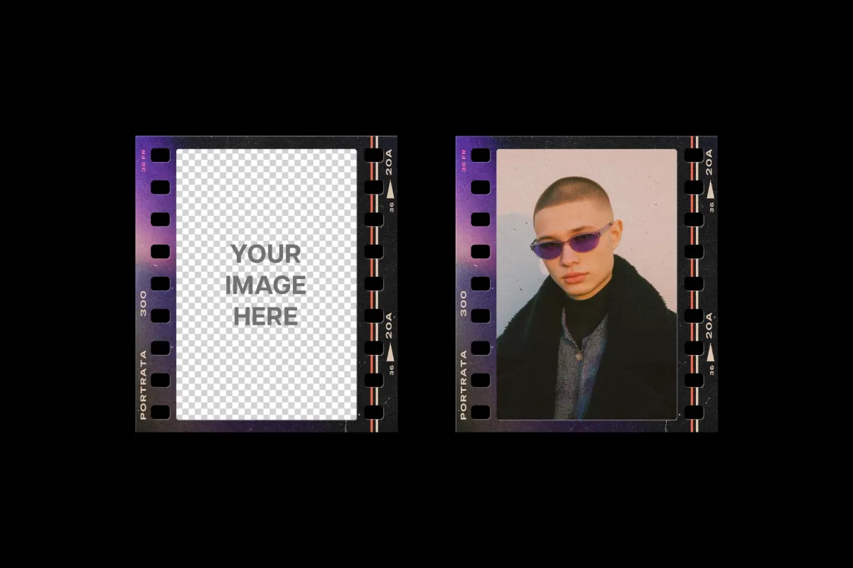 20 Film Frames Overlays