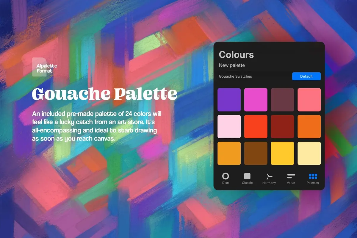 Gouache Zen Affinity Designer Brushes