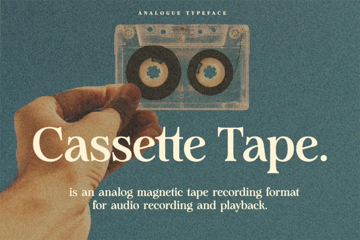Analogue — Humanist Retro Serif