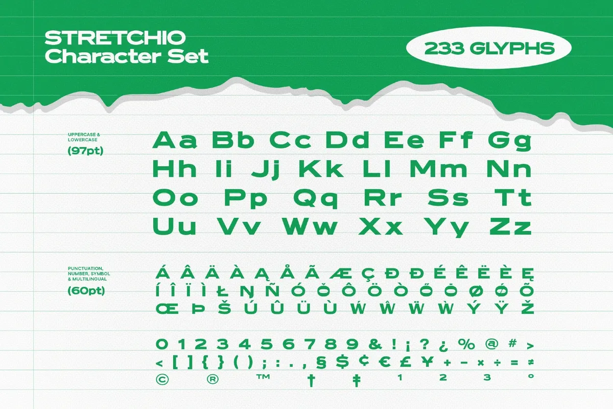 Stretchio Font
