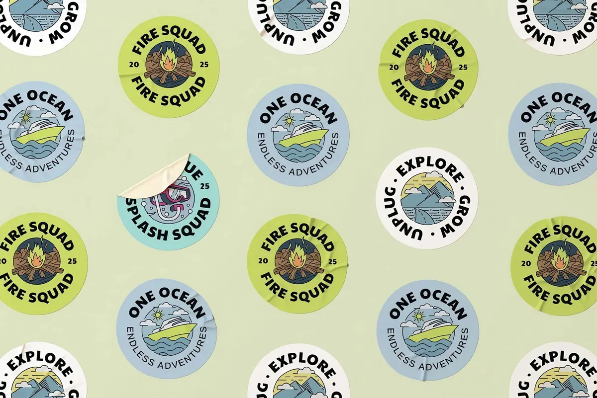 Outdoor Travel Vector Graphic Collection