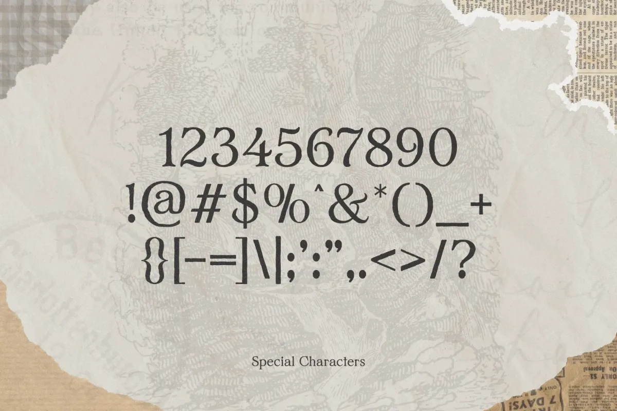 Sinderfell - Vintage Editorial Serif Font