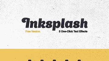 Inksplash Text Effects