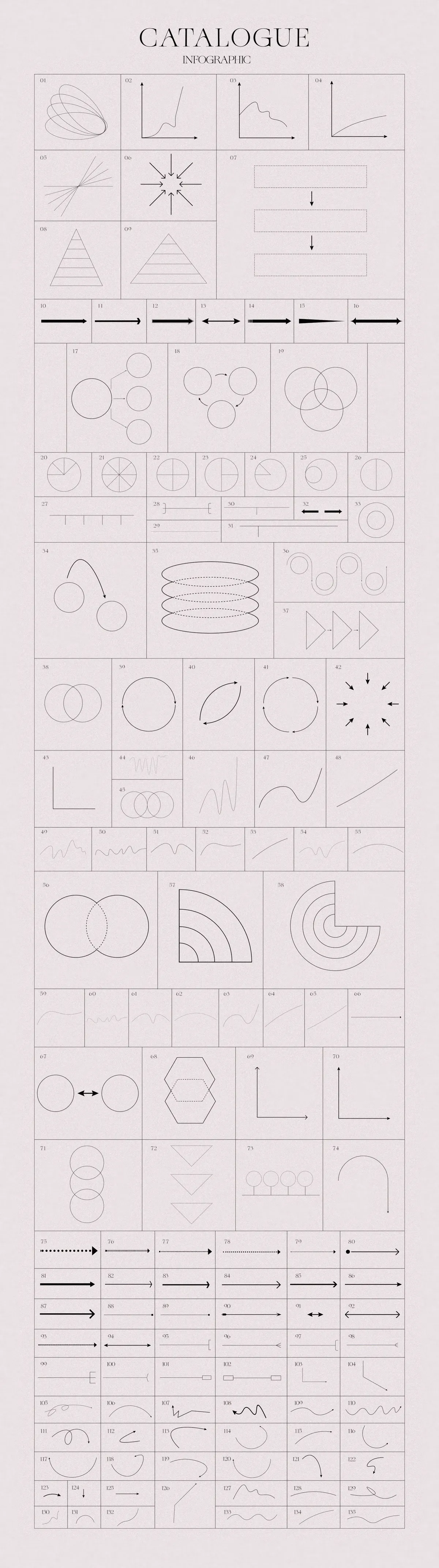 GRADIENTS: Lines & Shapes Collection