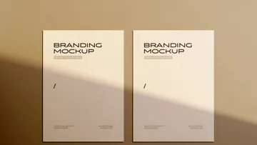 Branding Identity Letterhead Mockup