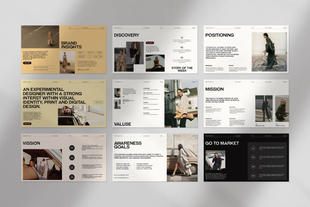 Brand Strategy Presentation Template