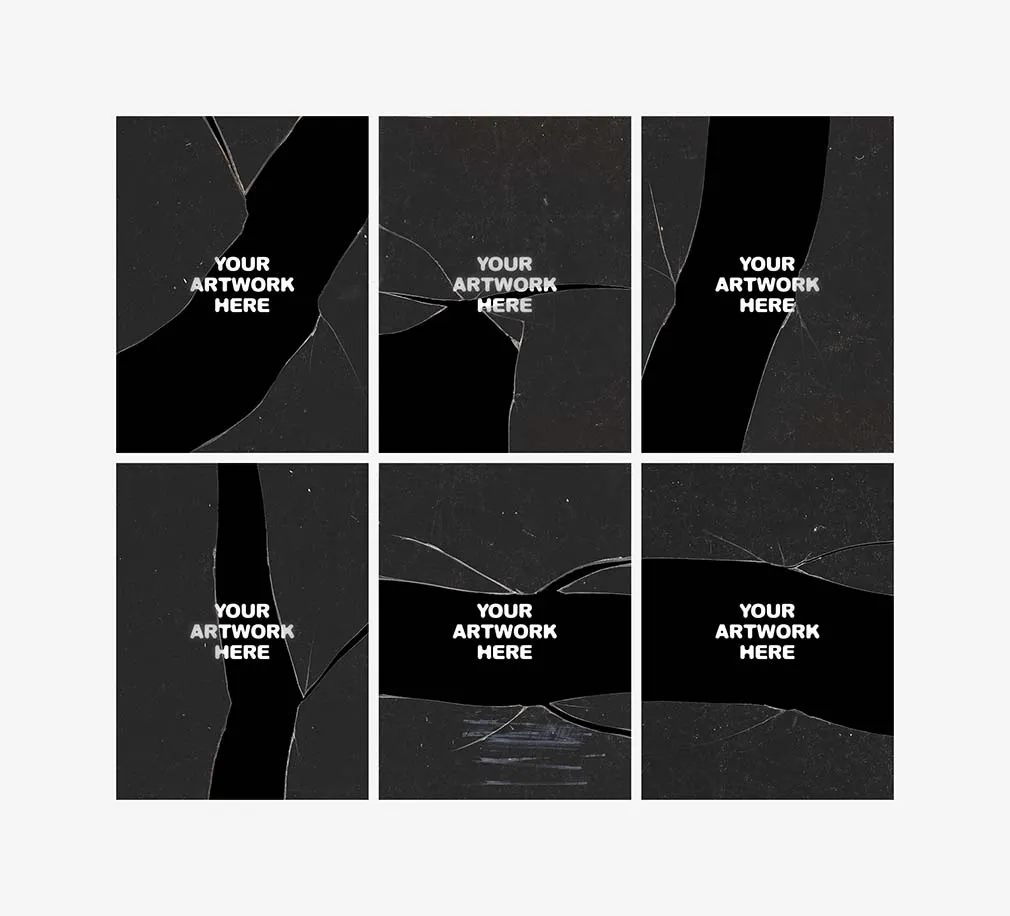 BROKEN GLASS Textures & Mockups Vol.4
