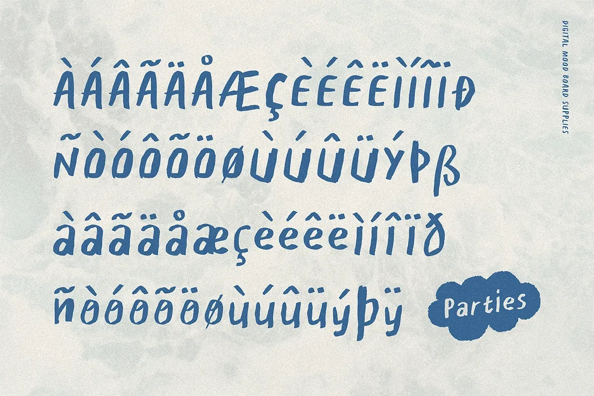 Arestia Rough Handwritten Font