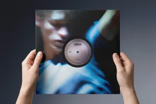 Die-Cut Vinyl Cover Mockup