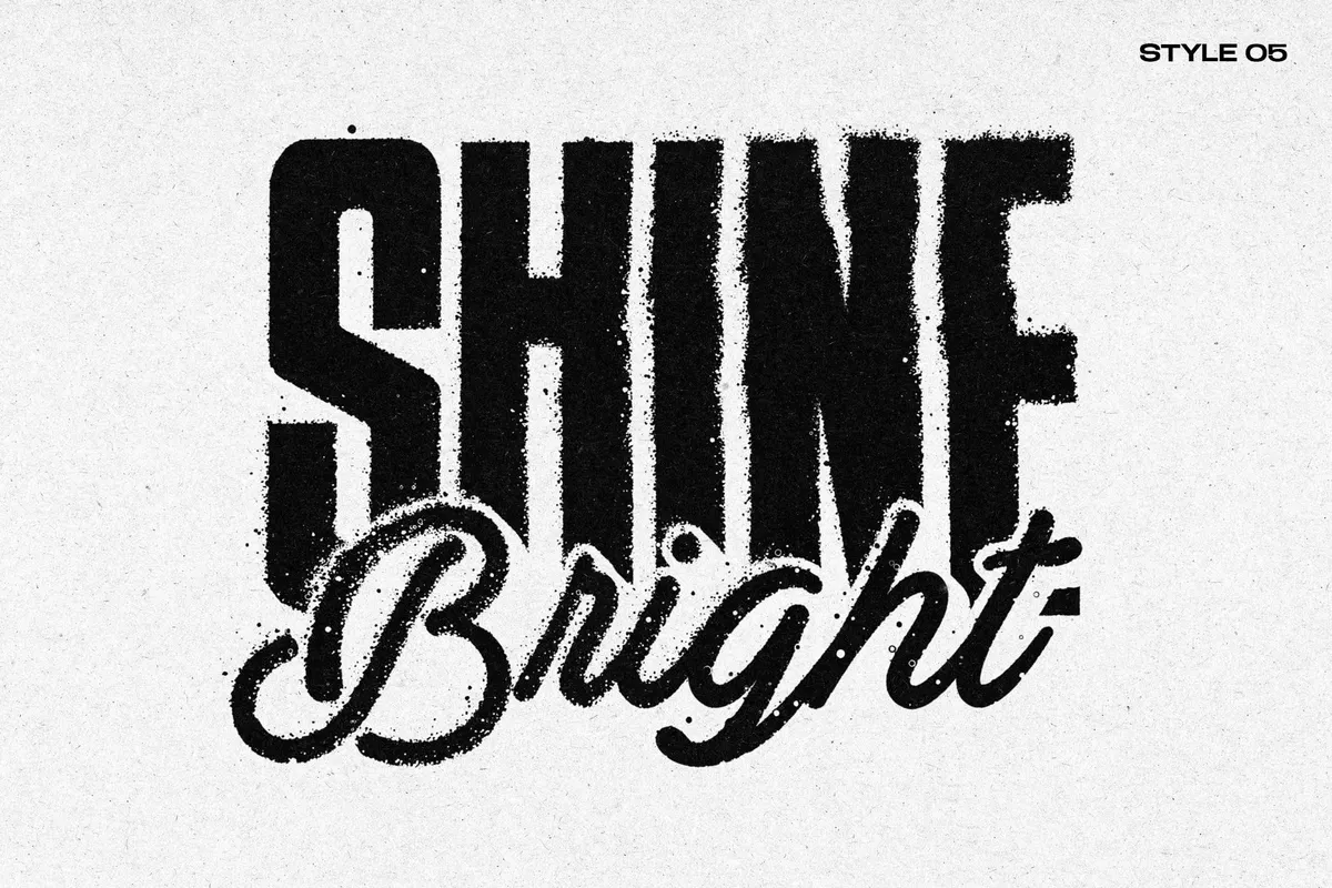 Dust Distortion Text & Logo Effect