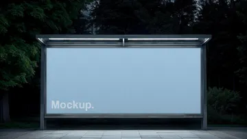 Bus Stop Mockup