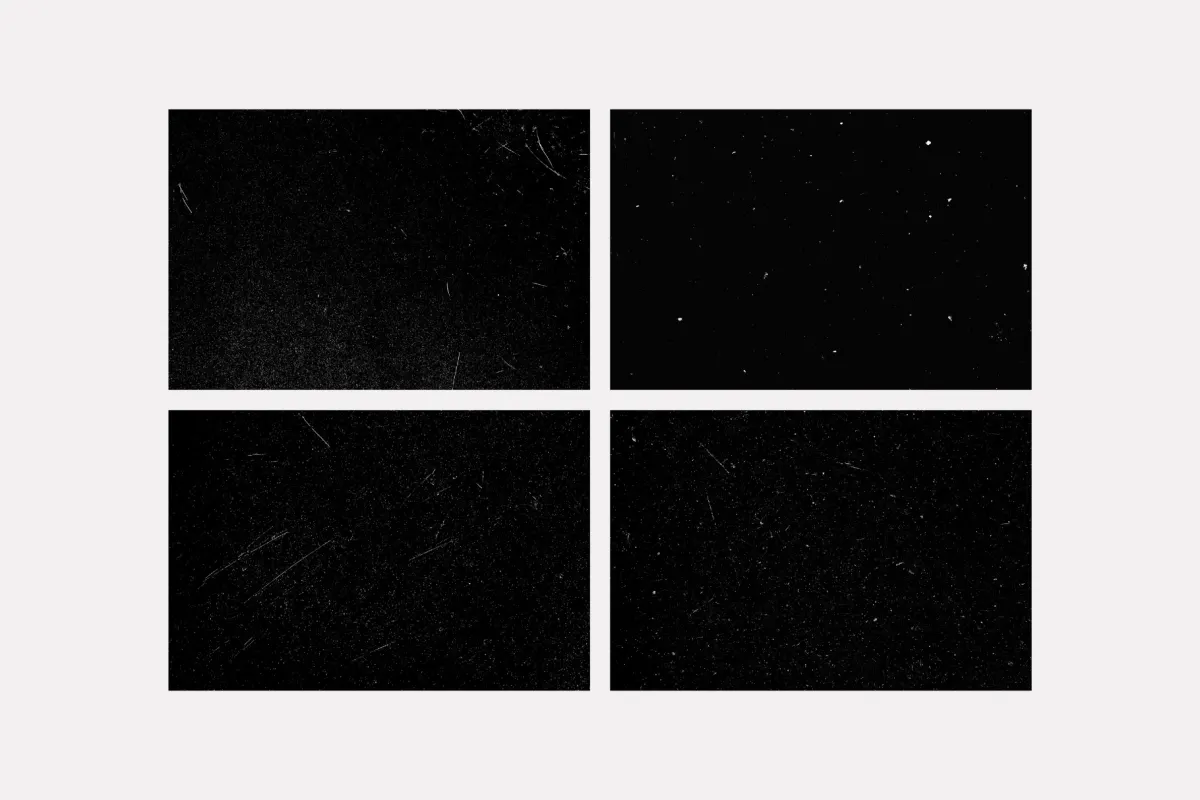 Dust & Scratches Texture Overlays