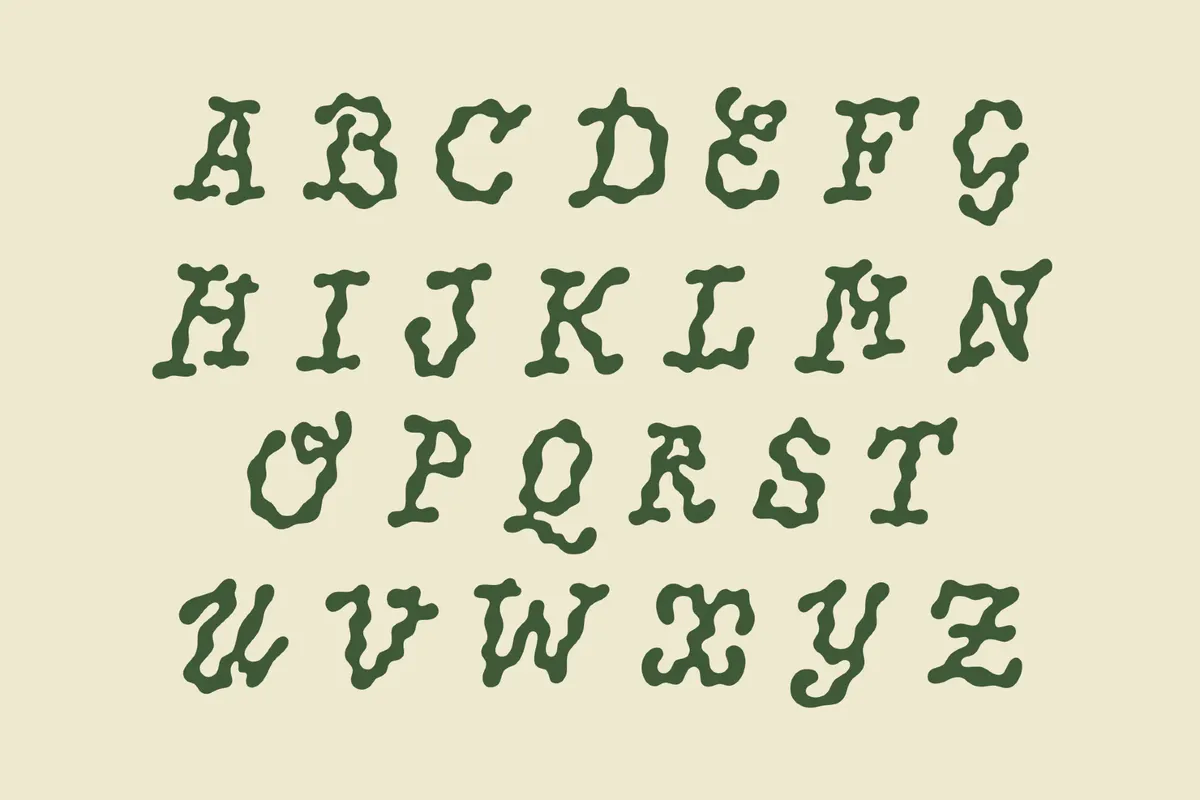 Picnic - Freaky Funny Font