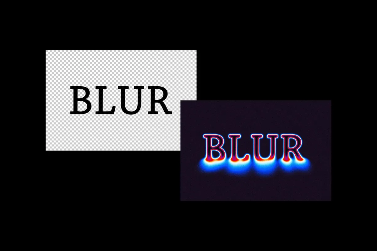 Blur Text Effect