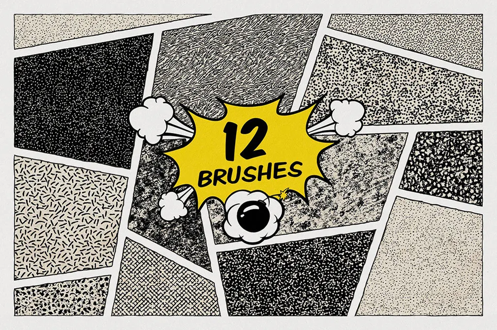 Comics Grunge Procreate Brushes