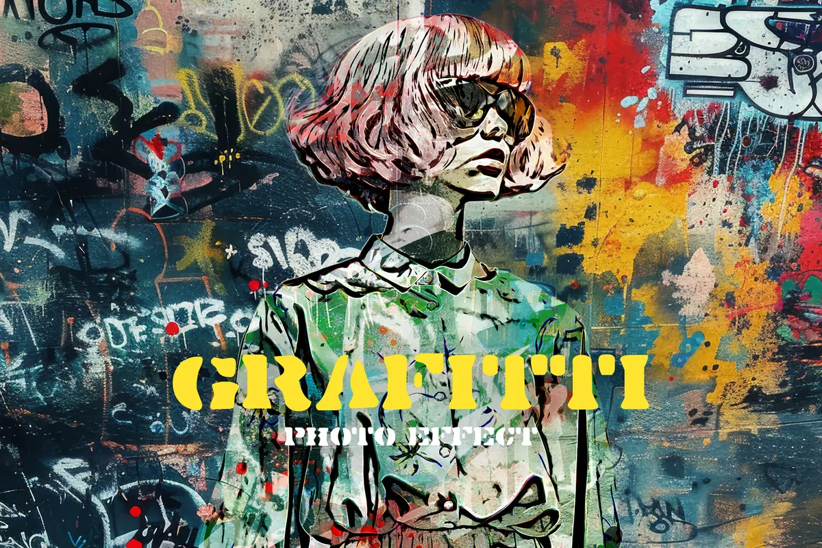 Urban Graffiti Photo Effect
